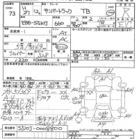 Subaru SAMBAR лот № 73 оценка R  с аукциона в Японии 7