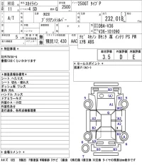 Nissan SKYLINE лот № 8504 оценка 3.5  с аукциона в Японии 5