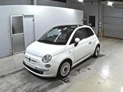 Fiat 500  с аукциона в Японии