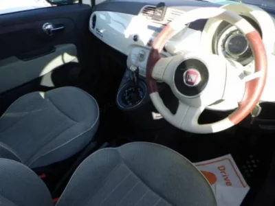 Fiat 500  с аукциона в Японии