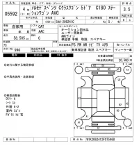 Mercedes-Benz C CLASS WAGON лот № 5592 оценка 3.5  с аукциона в Японии 6