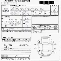 Mazda FLAIR WAGON лот № 8630 оценка 3  с аукциона в Японии 7