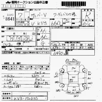 Subaru SAMBAR лот № 8641 оценка R  с аукциона в Японии 7