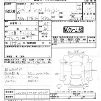 Volkswagen GOLF TOURAN лот № 5038 оценка 3.5  с аукциона в Японии 4