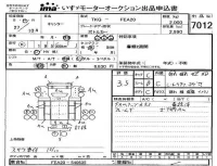 Mitsubishi CANTER лот № 7012 оценка 3.5  с аукциона в Японии 4