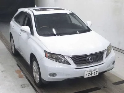 Lexus RX  с аукциона в Японии