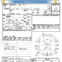 Honda ACTY VAN лот № 1540 оценка 3.5  с аукциона в Японии 8