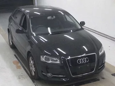 Audi A3  с аукциона в Японии