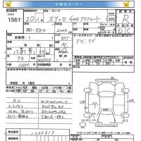 Honda ODYSSEY лот № 1561 оценка R  с аукциона в Японии 8