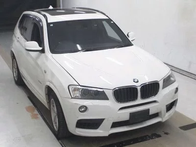 BMW X3  с аукциона в Японии