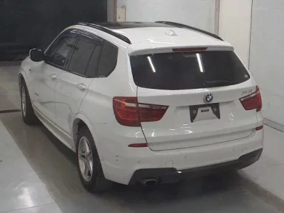BMW X3  с аукциона в Японии