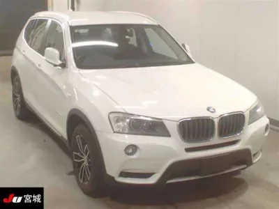 BMW X3  с аукциона в Японии