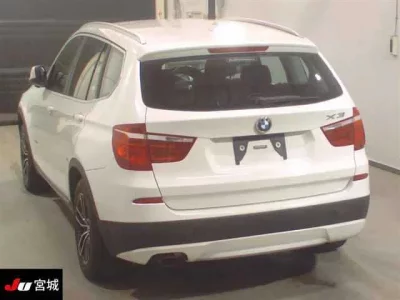 BMW X3  с аукциона в Японии