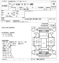 Honda VAMOS лот № 1002 оценка RB  с аукциона в Японии 4