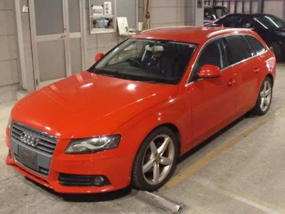 Audi A4  с аукциона в Японии