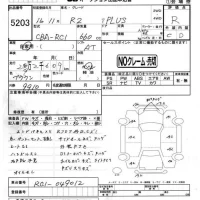 Subaru R2 лот № 5203 оценка R  с аукциона в Японии 4