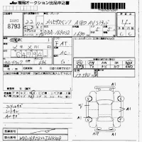 Mercedes-Benz A CLASS лот № 8793 оценка 4  с аукциона в Японии 7