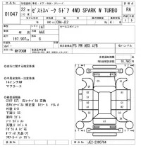 Honda ZEST лот № 1047 оценка RA  с аукциона в Японии 5