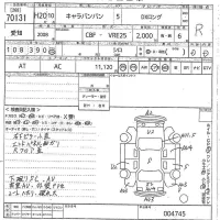 Nissan CARAVAN VAN лот № 70131 оценка R  с аукциона в Японии 11