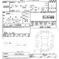 Nissan TIIDA лот № 3020 оценка 3.5  с аукциона в Японии 7