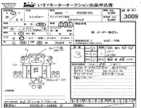 Hino RANGER лот № 3009 оценка 3  с аукциона в Японии 4