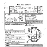 Subaru IMPREZA лот № 214 оценка R  с аукциона в Японии 7