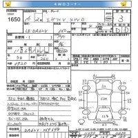 Suzuki EVERY лот № 1650 оценка 3  с аукциона в Японии 2