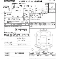 Honda ACCORD лот № 3039 оценка R  с аукциона в Японии 7