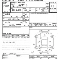 Mazda AZ WAGON лот № 7082 оценка 3.5  с аукциона в Японии 9
