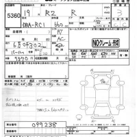 Subaru R2 лот № 5360 оценка 3  с аукциона в Японии 4