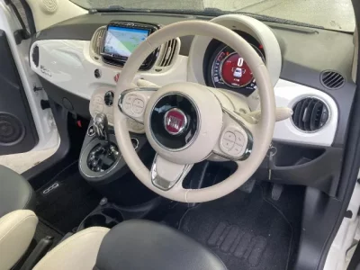 Fiat 500  с аукциона в Японии