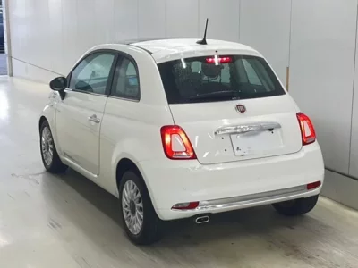 Fiat 500  с аукциона в Японии