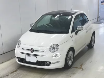 Fiat 500  с аукциона в Японии