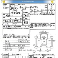 Mitsubishi CANTER лот № 9017 оценка 3  с аукциона в Японии 11