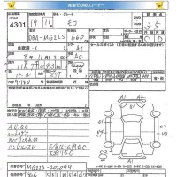 Nissan MOCO лот № 4301 оценка 3.5  с аукциона в Японии 5