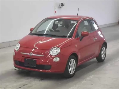 Fiat 500  с аукциона в Японии