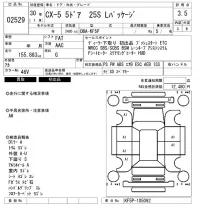 Mazda CX-5 лот № 2529 оценка 3.5  с аукциона в Японии 6