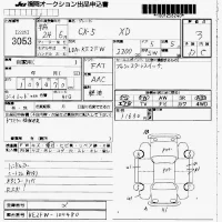 Mazda CX-5 лот № 3053 оценка 3  с аукциона в Японии 7