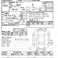 Nissan SERENA лот № 3550 оценка 3.5  с аукциона в Японии 7