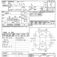Subaru STELLA лот № 3643 оценка R  с аукциона в Японии 7