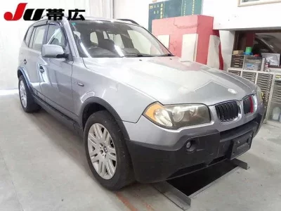 BMW X3  с аукциона в Японии
