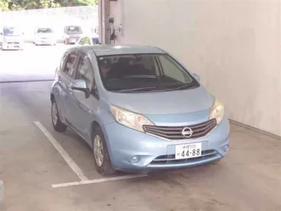 Nissan NOTE  с аукциона в Японии