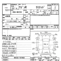 Suzuki WAGON R лот № 1011 оценка 3  с аукциона в Японии 7