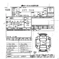 Suzuki WAGON R лот № 1026 оценка R  с аукциона в Японии 7