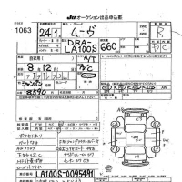 Daihatsu MOVE лот № 1063 оценка R  с аукциона в Японии 7