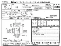 Mitsubishi FUSO TRUCK лот № 3316 оценка 3.5  с аукциона в Японии 4