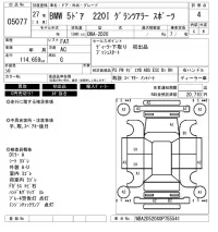 BMW 2-Series лот № 5077 оценка 4  с аукциона в Японии 6