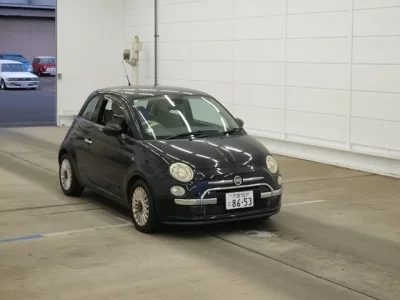 Fiat 500  с аукциона в Японии