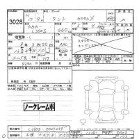 Daihatsu TANTO лот № 3028 оценка -  с аукциона в Японии 2