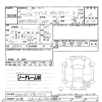Suzuki WAGON R лот № 3038 оценка -  с аукциона в Японии 2